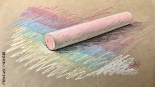 Soft pastel chalk effect on textured paper showcasing delicate, grainy strokes and subtle color variations, perfect for artistic projects, backgrounds, stationery design, and creative digital illustra