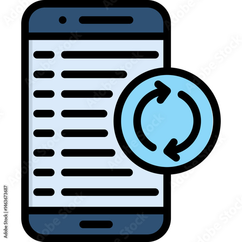 Mobile Sync Icon