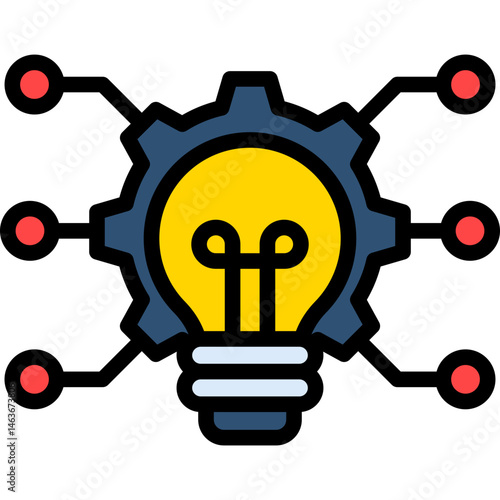 Technology Integration Icon