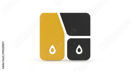 Free Download Abstract Shape with Drops - GFXLoad