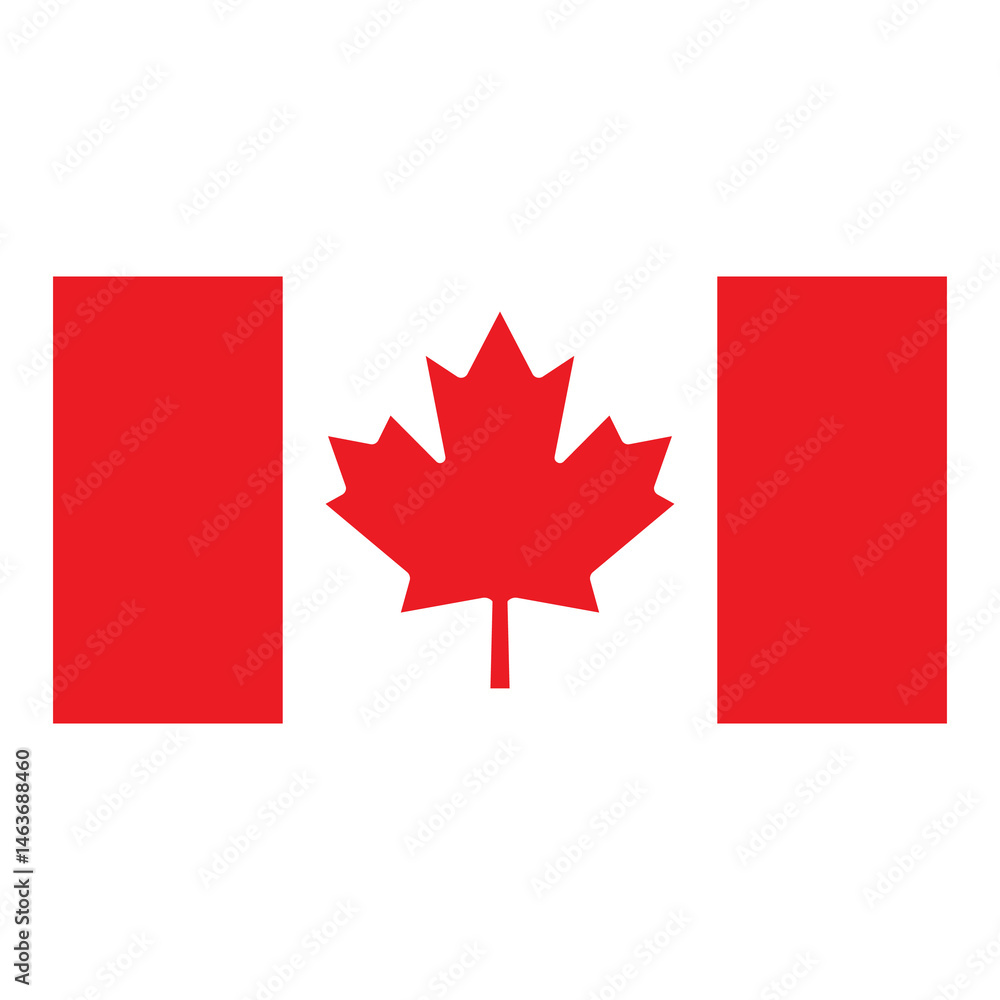 Obraz premium canadian flag vector