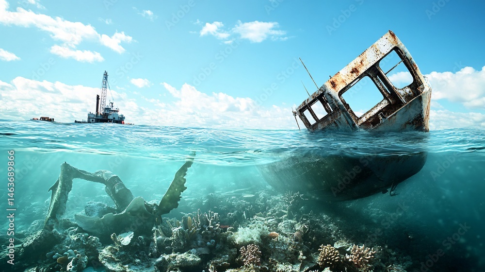 Coastal Ecosystems Affected by Oil Spills Impacting Marine Life