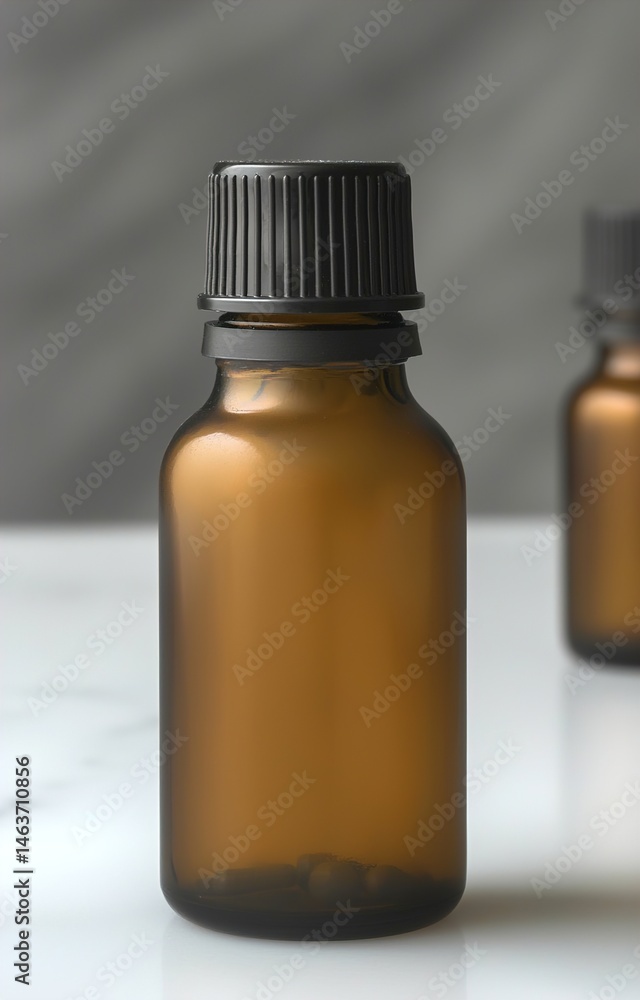 Obraz premium medicine bottle and pills