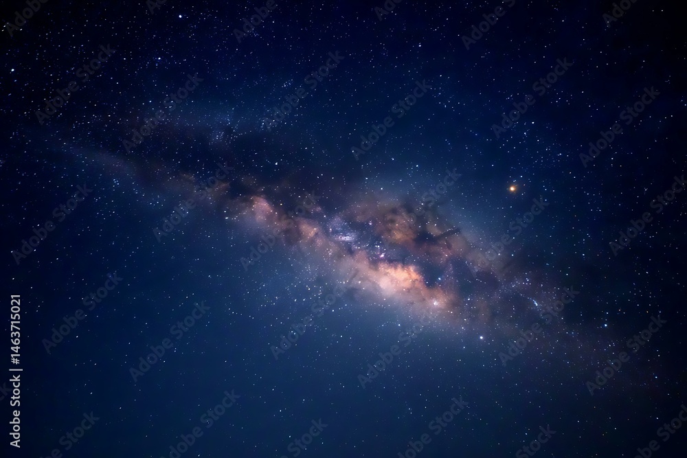 Fototapeta premium Night Sky Milky Way Galaxy Starry Heaven