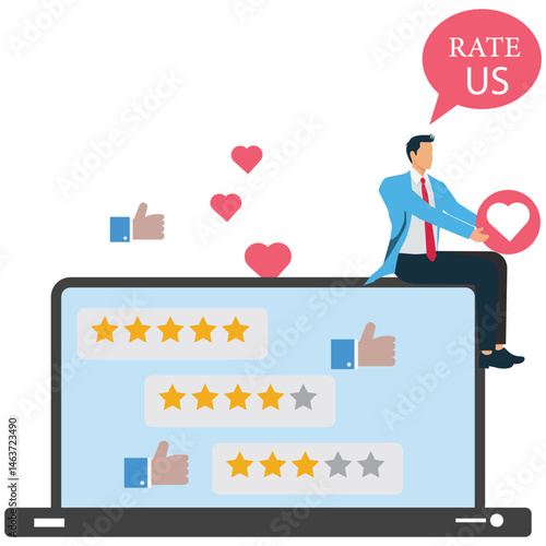 Customer feedback and online rating