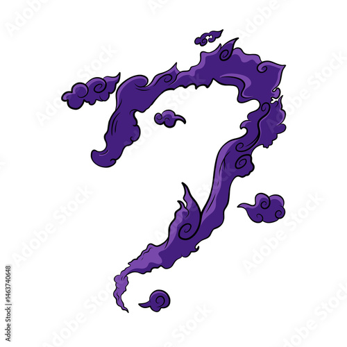 the ilustration of Japanese-Inspired Smoke 