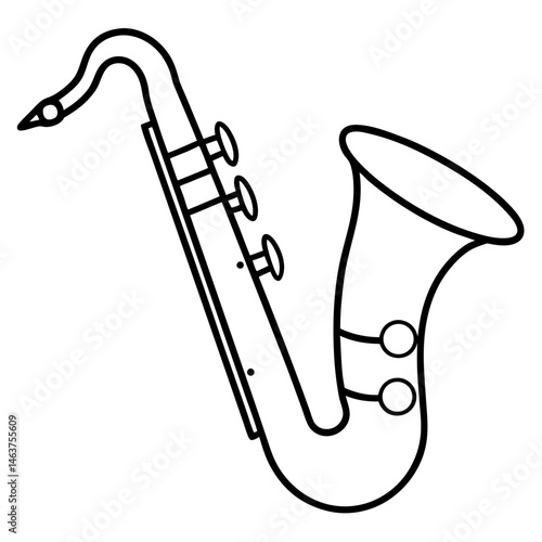 trumpet vector illustration