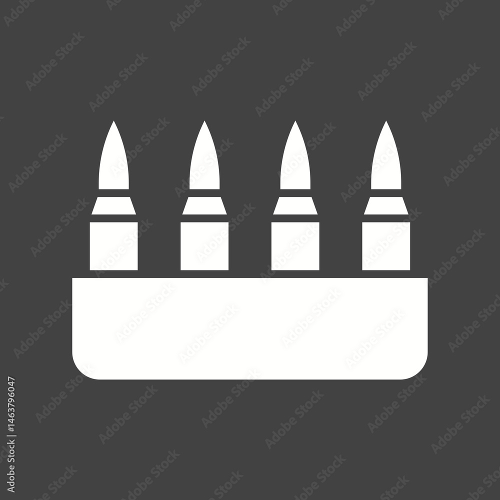 Cartridges icon vector image. Suitable for mobile apps, web apps and print media. Cartridges icon vector image. Suitable for mobile apps, web apps and print media.
