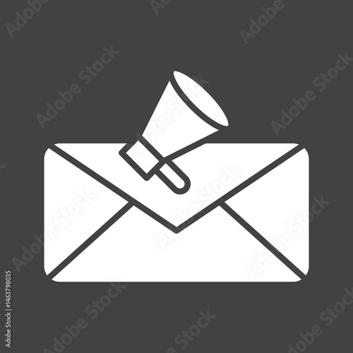 Email Marketing icon vector image. Suitable for mobile apps, web apps and print media.