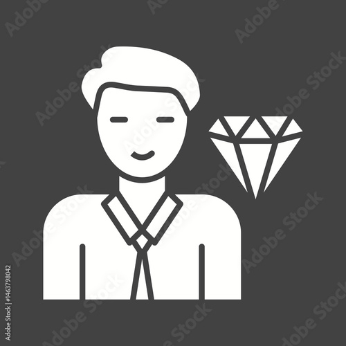 Elite icon vector image. Suitable for mobile apps, web apps and print media.
