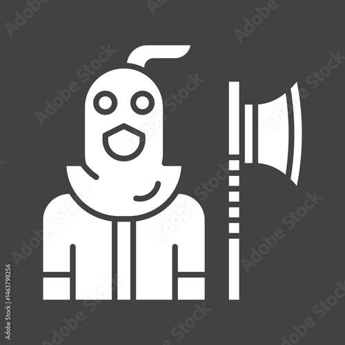 Executioner icon vector image. Suitable for mobile apps, web apps and print media.