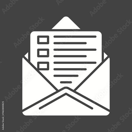 Mail icon vector image. Suitable for mobile apps, web apps and print media.
