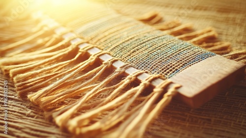 Woven tapestry detail