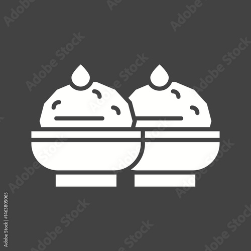 Phirni icon vector image. Suitable for mobile apps, web apps and print media.