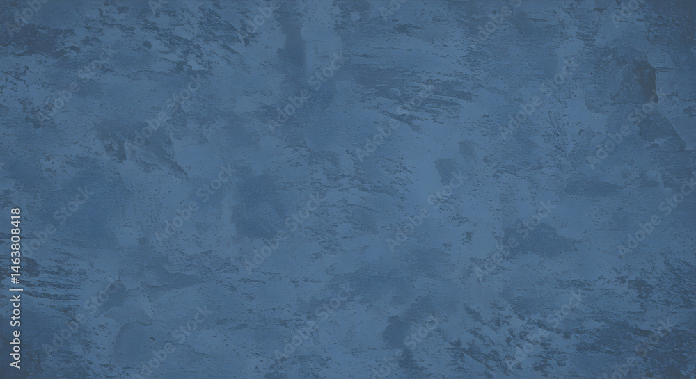 Obraz premium Blue Concrete Illustration Texture Background Wall Surface Pattern Design