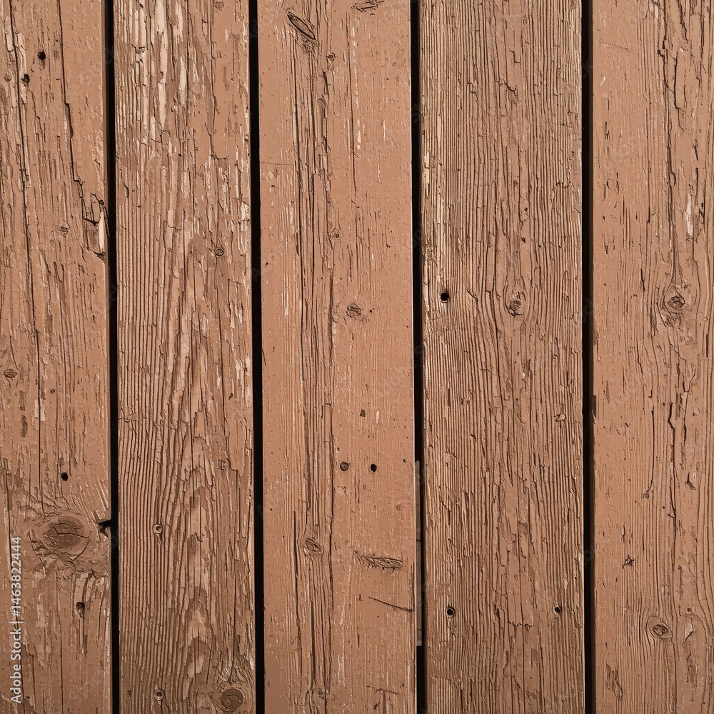 Fototapeta premium Brown Wooden Plank Texture Background with Grain Wood Pattern