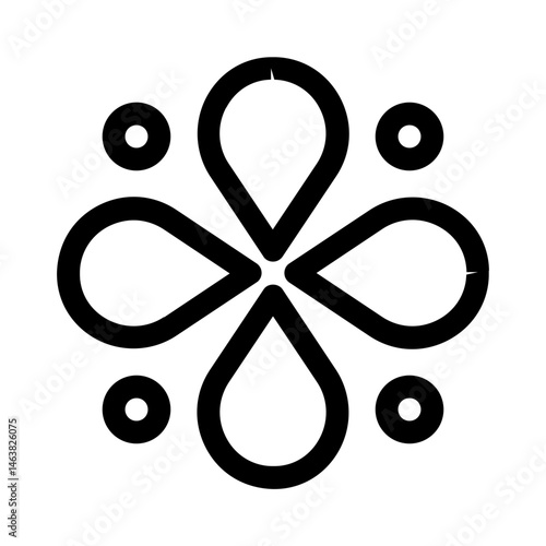 midsummer icon with line style, perfect for user interface projects