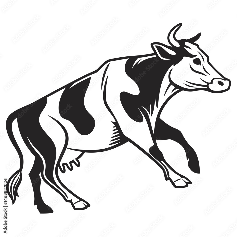 Fototapeta premium cow