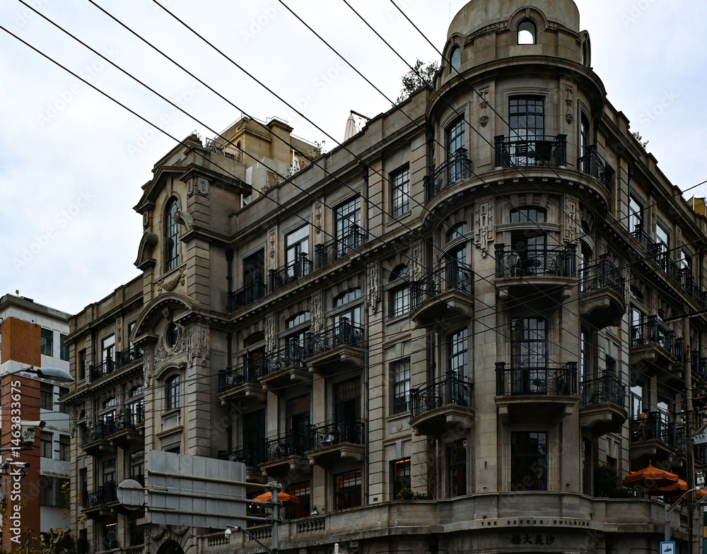 Fototapeta premium Shanghai historic Neoclassicism building