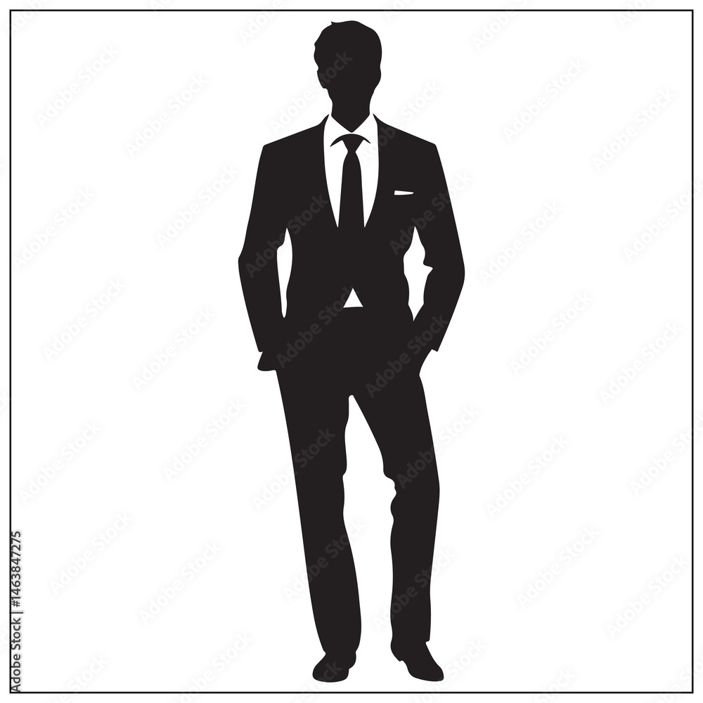 Silhouette of Business, Meeting Room Silhouette of Business, Meeting Room