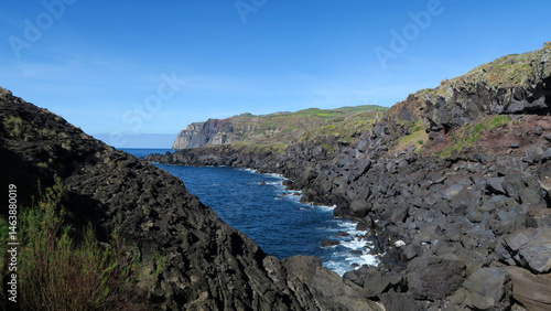 Baía da Folga is a Portuguese bay located in the municipality of Santa Cruz da Graciosa, Graciosa Island, Azores. This bay, located between Filipe Bay and Quarteiro Bay