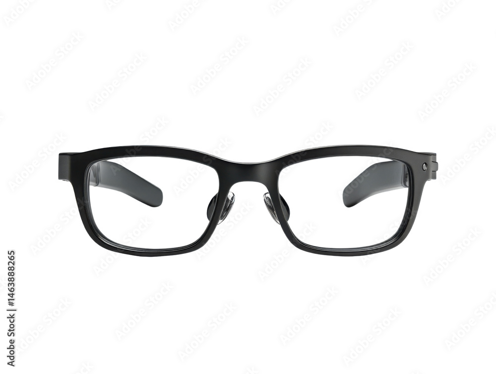 Fototapeta premium Montblanc MB0401O Black Eyeglasses PNG - Optical Frame Accessory