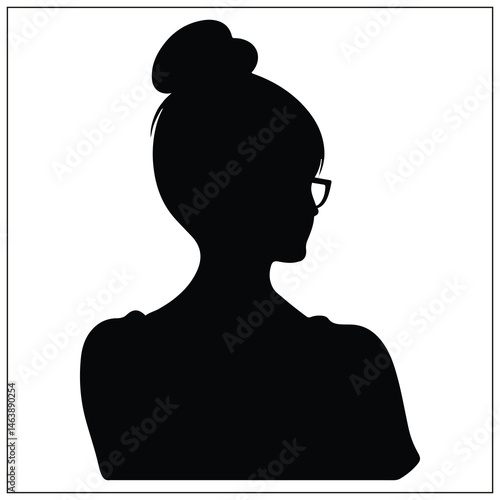 Silhouette of Character, Heroic Pose
