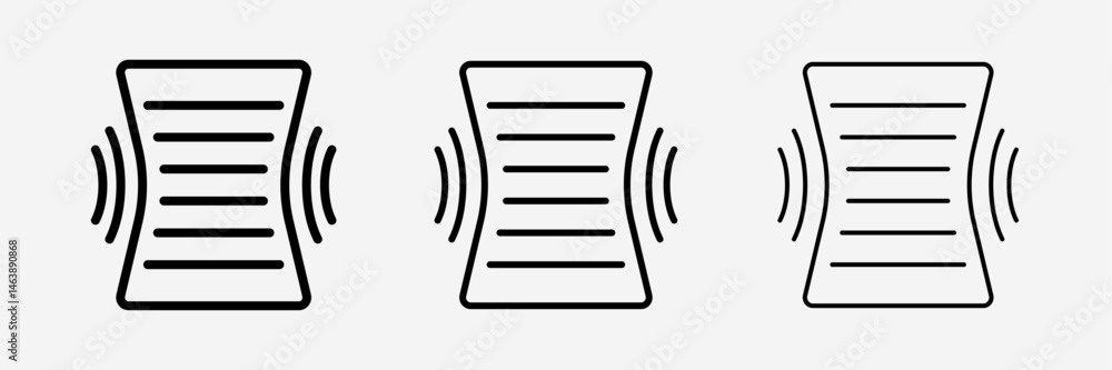 File compressor icon on White background with bold, light and thin stroke. File compressor icon on White background with bold, light and thin stroke.