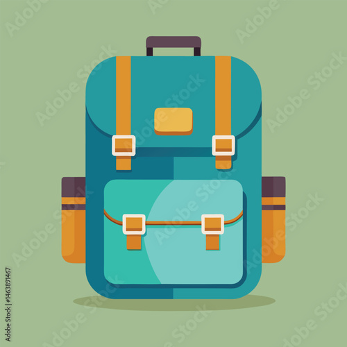 Neck pillow icon vector design in blue colors for travel comfort and relaxation concept