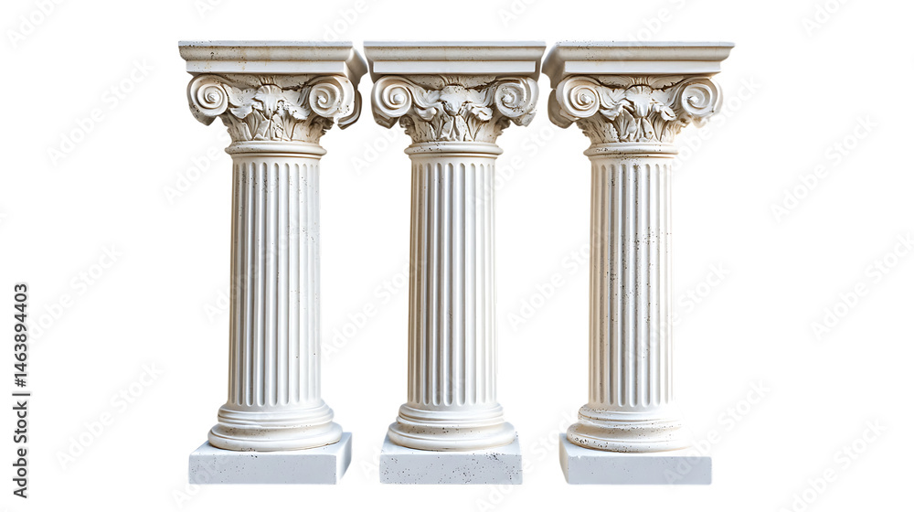 Obraz premium Antique Column set