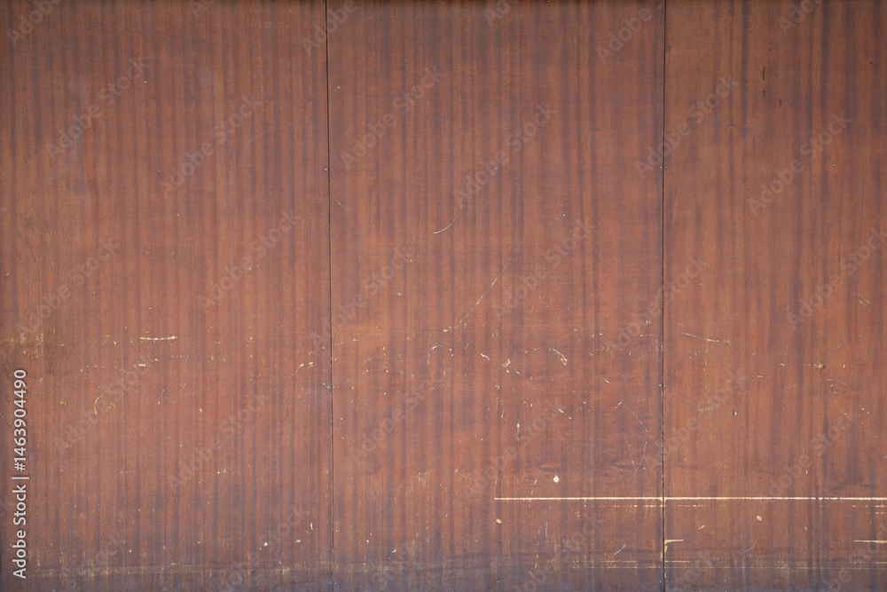 old vintage brown clear orange wooden plank line fence wood background