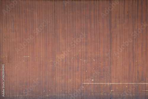 Obraz na płótnie old vintage brown clear orange wooden plank line fence wood background w salonie
