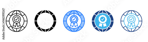 Talent Management Icon Set With Multiple Style Collection 