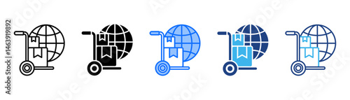 Provision Icon Set With Multiple Style Collection 