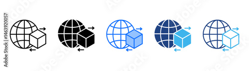 Trades Icon Set With Multiple Style Collection 