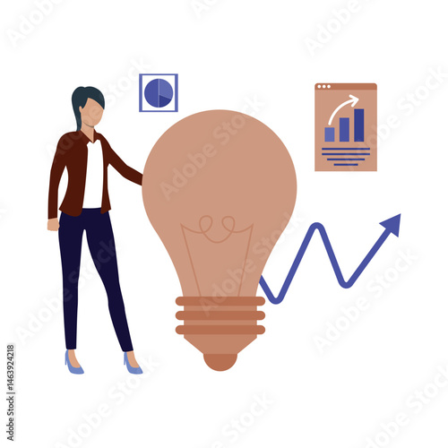 Ideas provider Vector Icon which can easily modify or edit