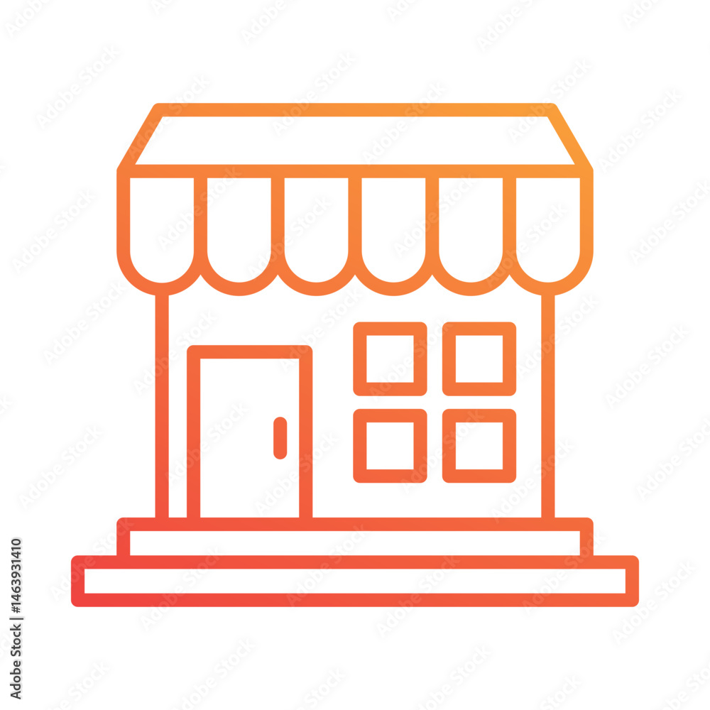 Obraz premium Market Icon