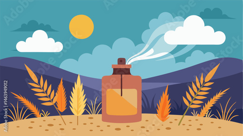 The scent of fresh clean air mingling with the earthy aroma of the steppe grasses.