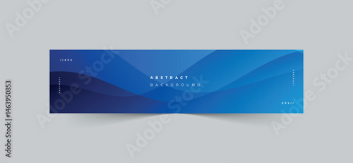 Linkedin blue background header cover and banners