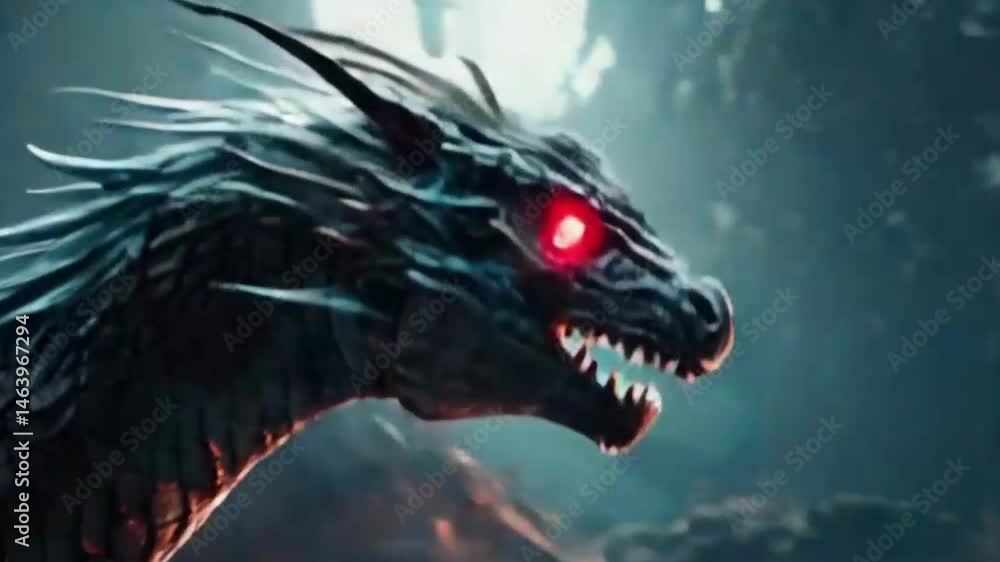 In dragon fly, ai generative