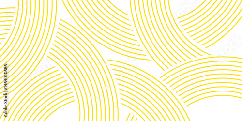 Pasta background, spaghetti abstract geometric pattern. Macaroni yellow poster. Wavy abstract pattern. Pasta vector illustration
