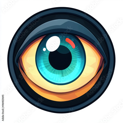 blue eye icon