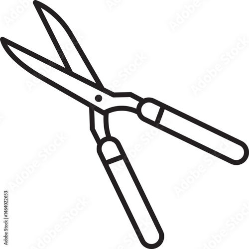 Grass Cutter Vector Icon Stock Illustration