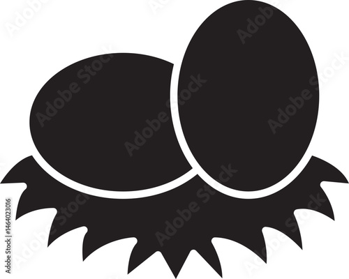 Hen Vector Icon Stock Illustration