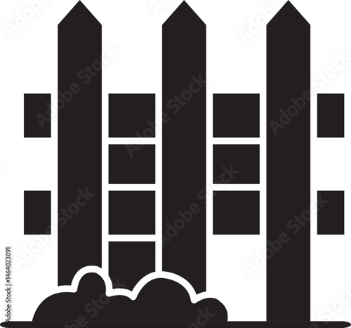 Ward Vector Icon Stock Illustration