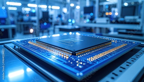 Wallpaper Mural Computer Chip Technology Torontodigital.ca