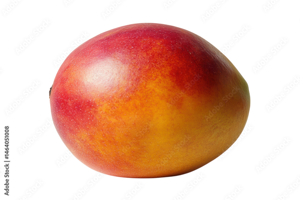 A ripe and colorful mango A ripe and colorful mango