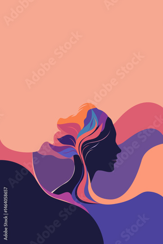 Woman, Personality, Menstruation, Menopause, Freedom, Artwork, Vector Art