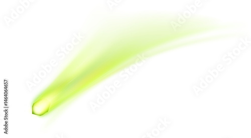 Neon Falling Comet