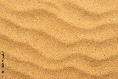 Golden Sand Texture with Wave Pattern Background